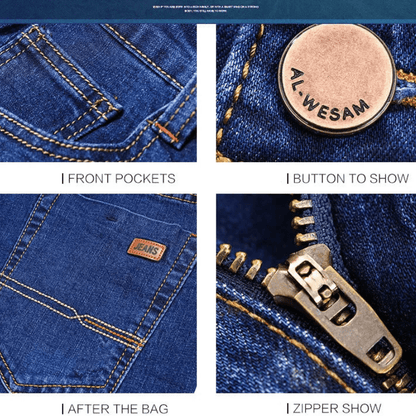 Levoire | Pantalon Denim Droit Stretch Homme