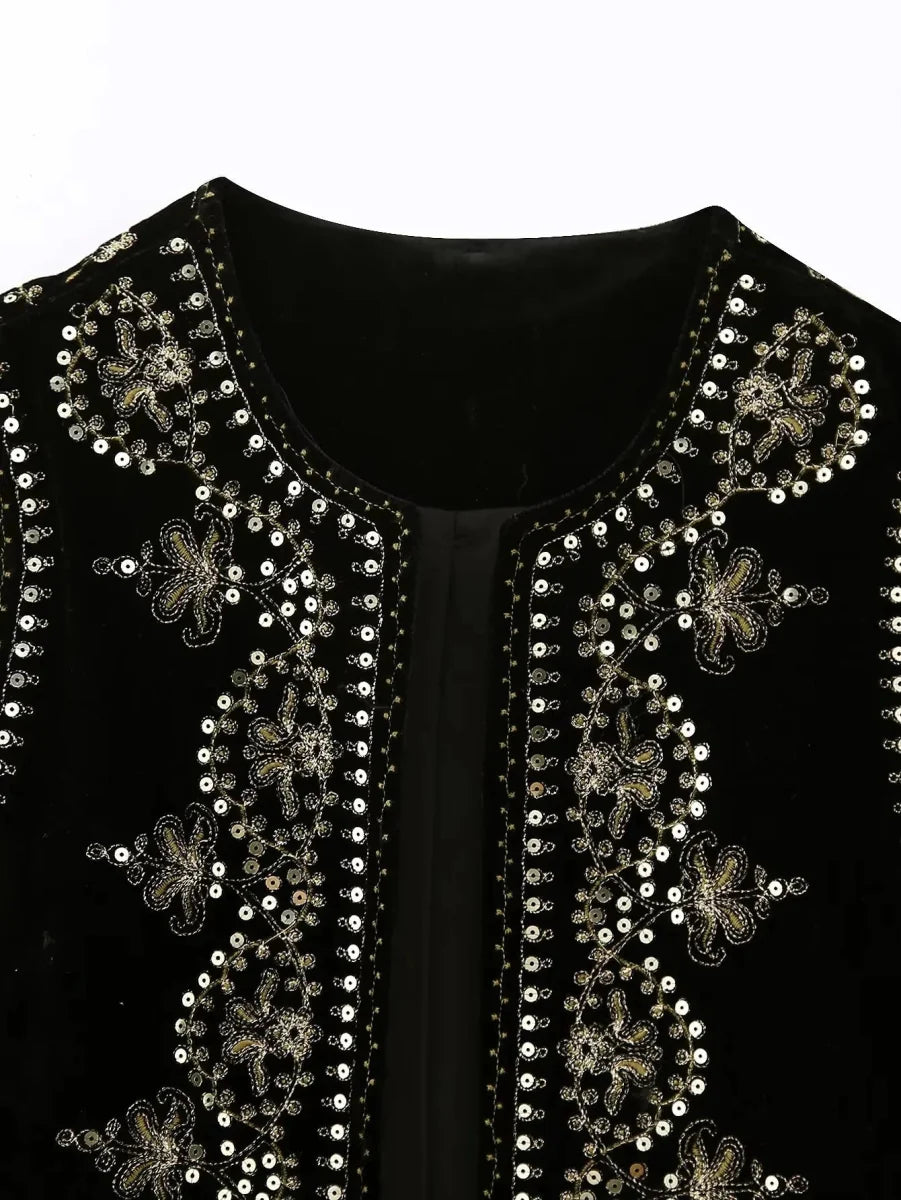Levoire | Gilet Élégant Brodé