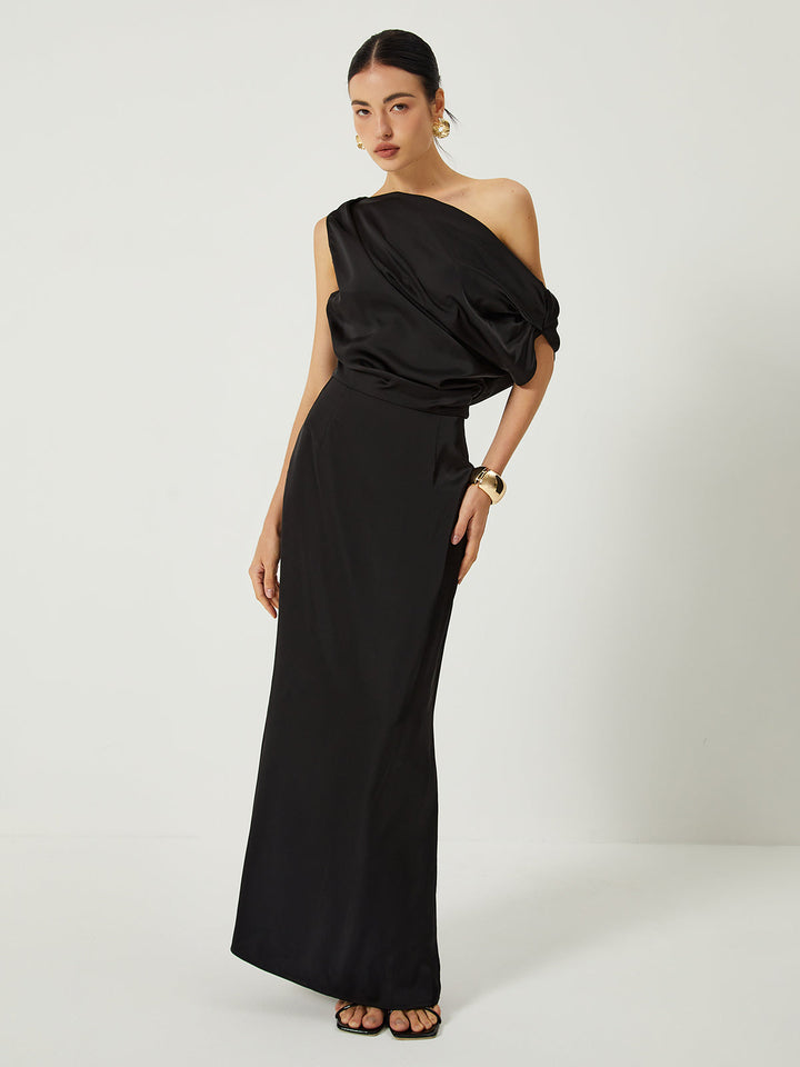 Levoire | Robe Féminine Pour Femme Aérée, Élégante & Parfaite Pour Chaque Occasion Noir