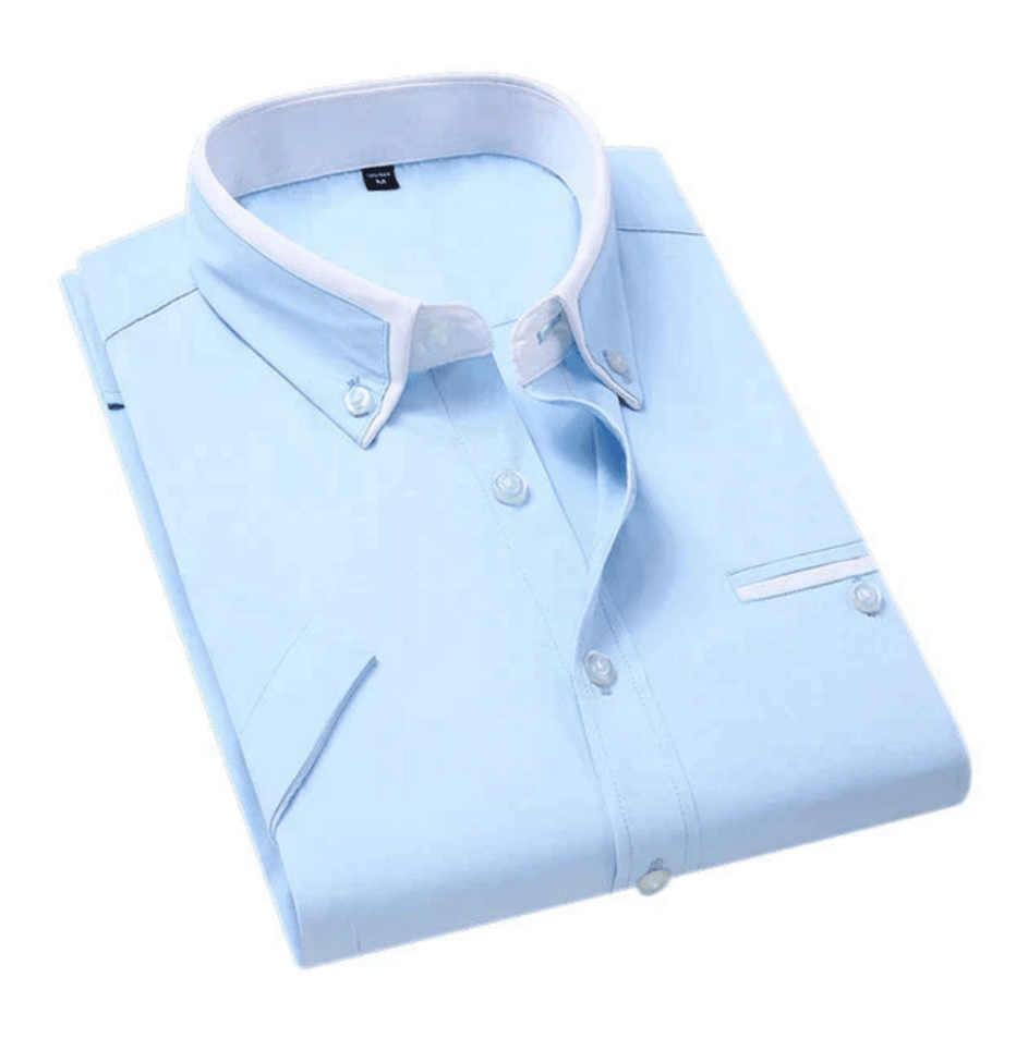 Levoire | Chemise Manches Longues Décontractée Homme Bleu clair