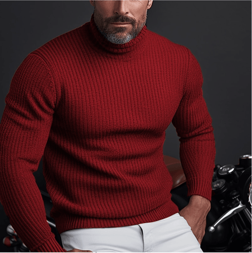 Levoire | Pull Col Roulé Élégant Homme