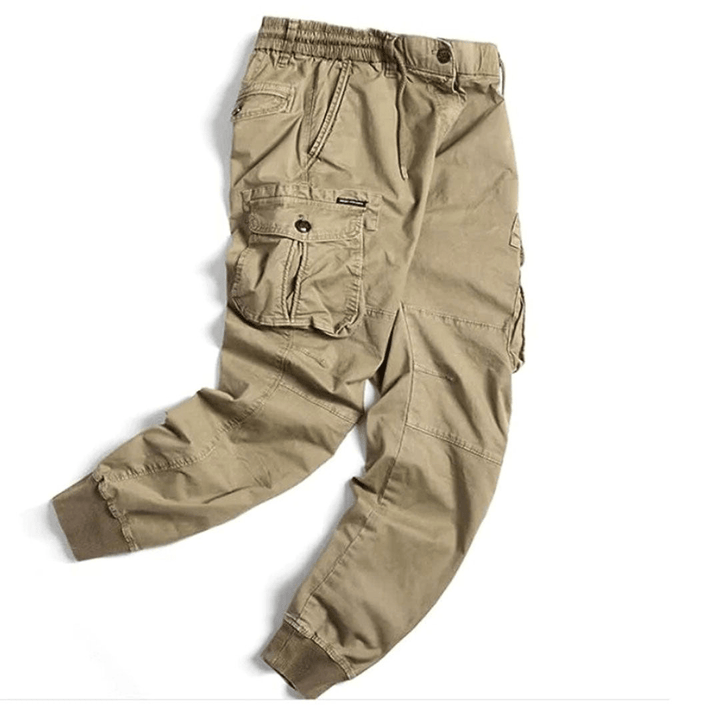 Levoire | Pantalon cargo long homme grandes poches confortable