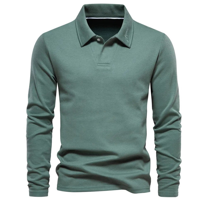 Levoire | Polo Shirt De Luxe Avec Coupe Parfaite Pour Confort Et Élégance Vert