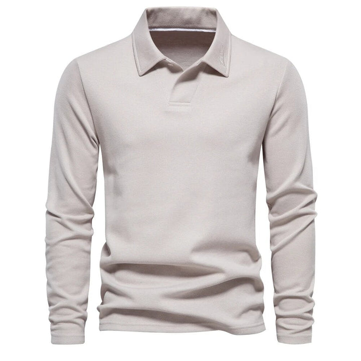 Levoire | Polo Shirt De Luxe Avec Coupe Parfaite Pour Confort Et Élégance Beige