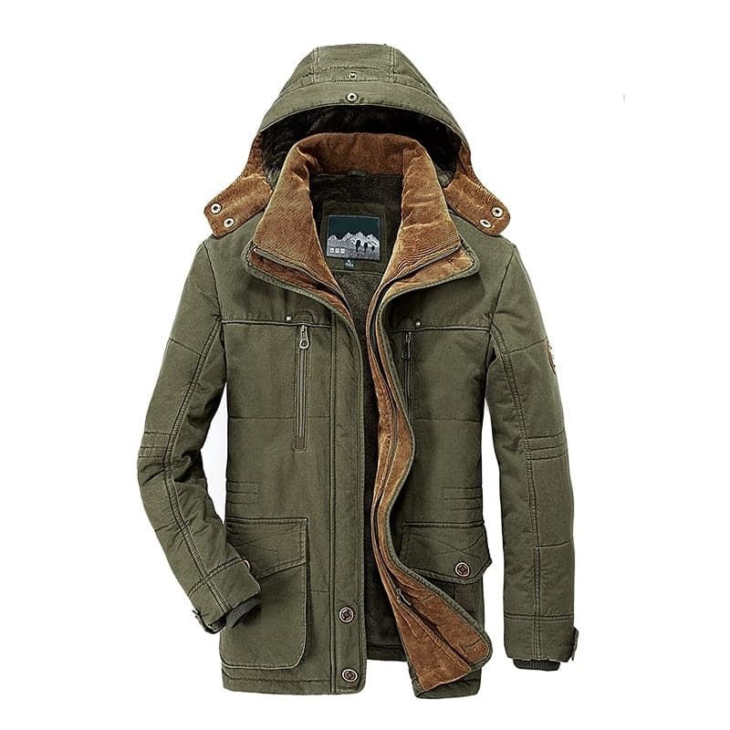 Levoire | Veste À Capuche En Peluche Vert