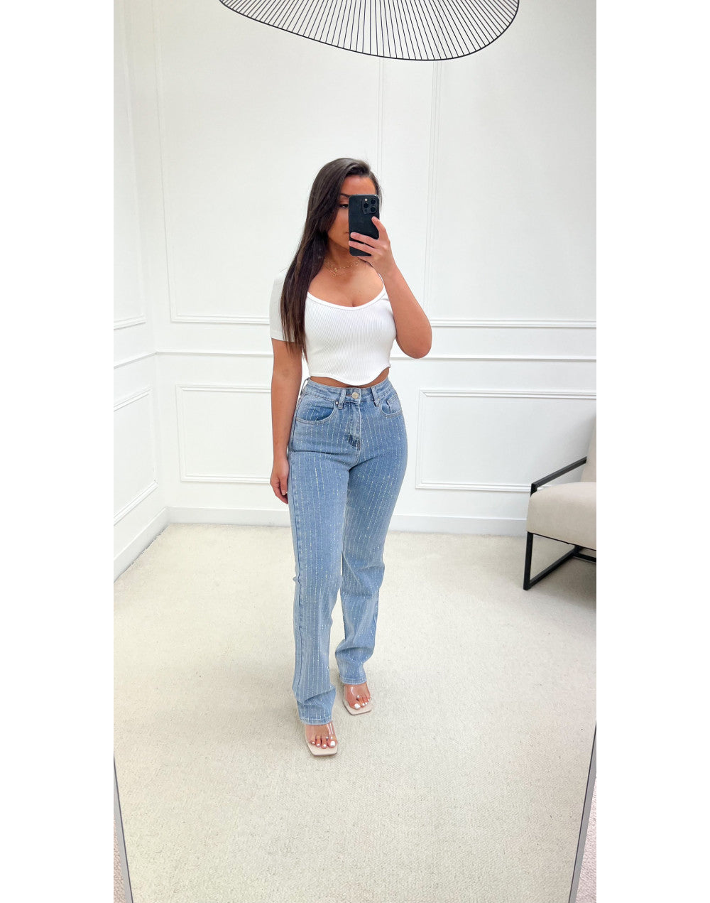 Levoire | Brillant Denim Jeans Femmes