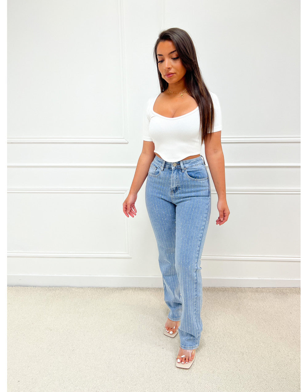 Levoire | Brillant Denim Jeans Femmes