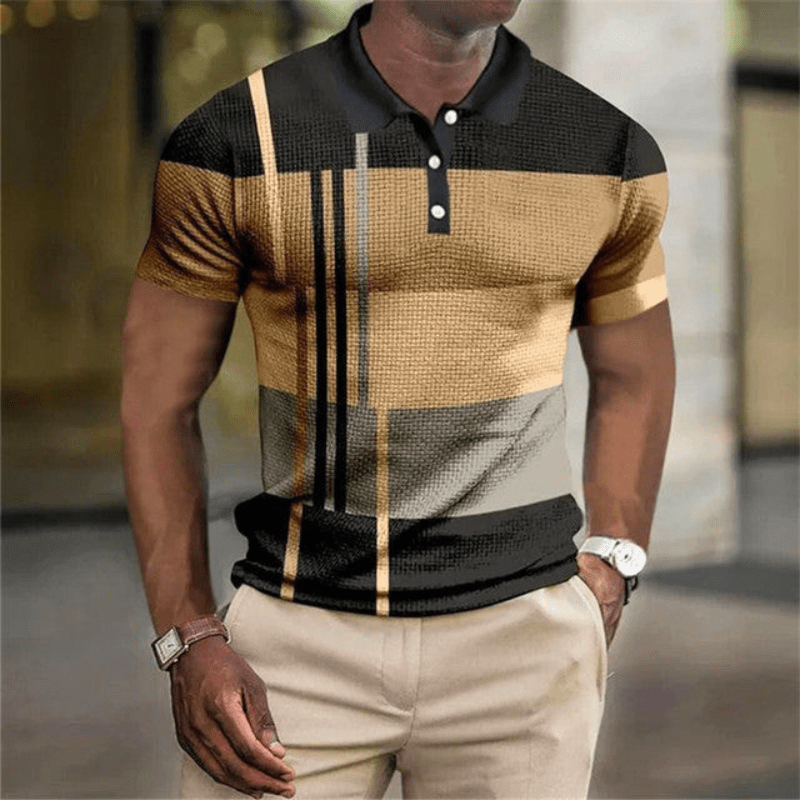 Levoire | Vêtements pour hommes Polo pour hommes Polo classique avec une touche moderne Jaune