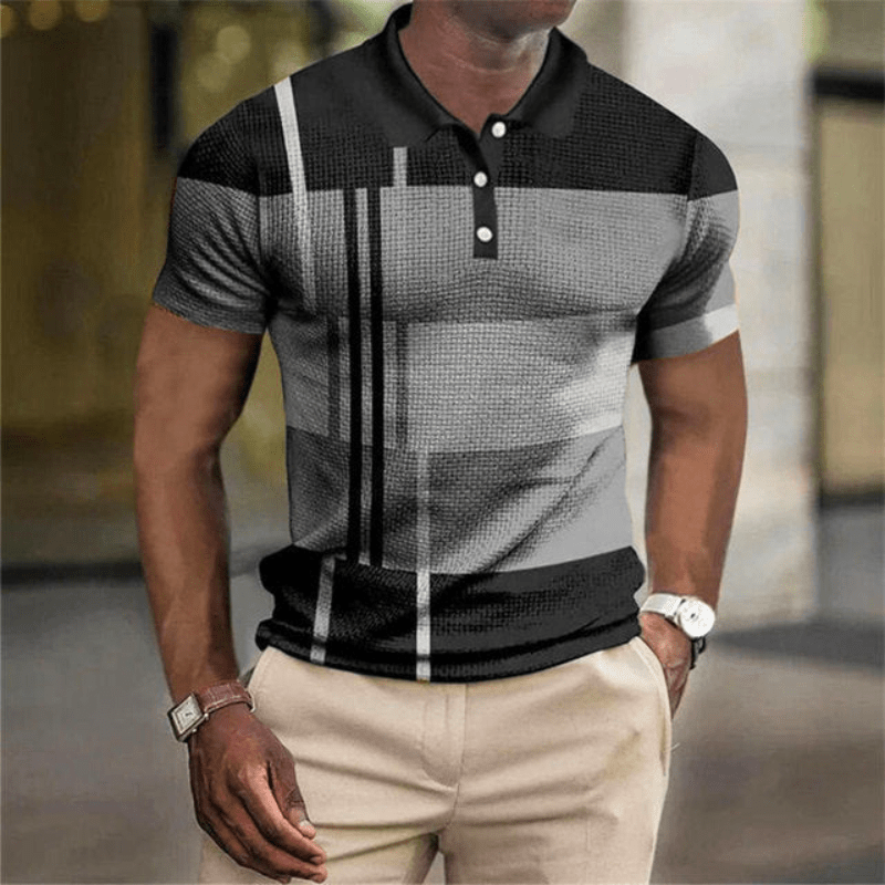 Levoire | Vêtements pour hommes Polo pour hommes Polo classique avec une touche moderne Gris
