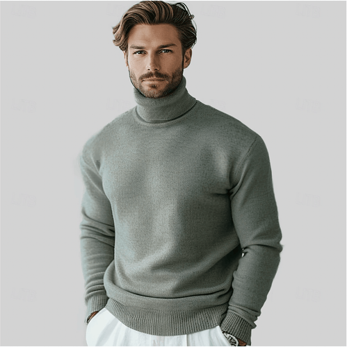Levoire | Pull Laine Col Roulé Homme