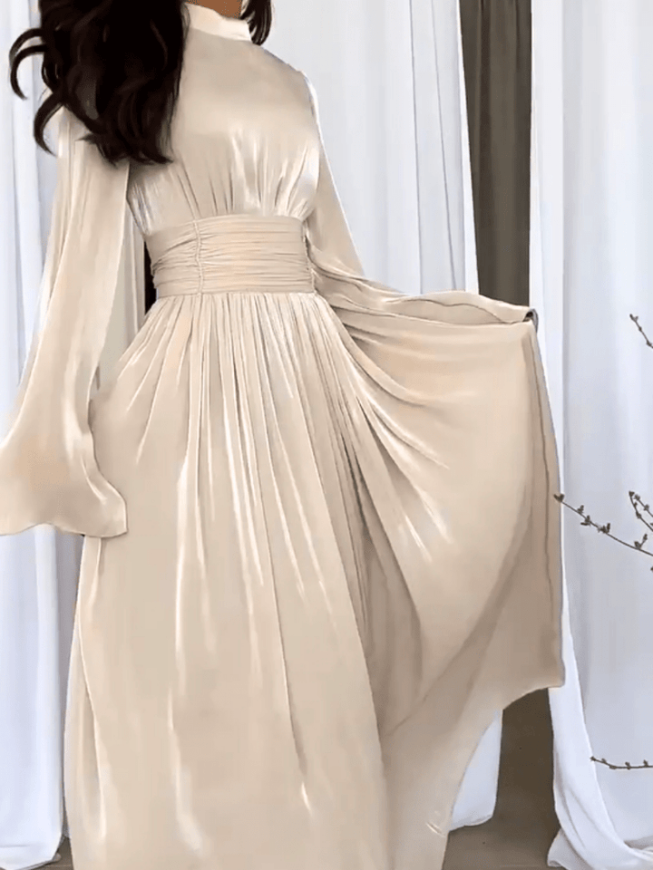 Levoire | Robe Été Femme Élégante Confortable Beige