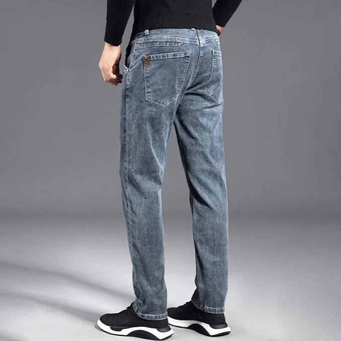 Levoire | Jeans Homme Stretch Denim Jeans Confortable & Flexible Style Décontracté