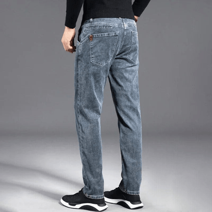 Levoire | Jeans Homme Stretch Denim Jeans Confortable & Flexible Style Décontracté