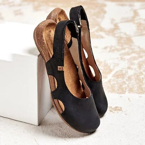 Levoire | Sandales Confortables Avec Soutien Noir