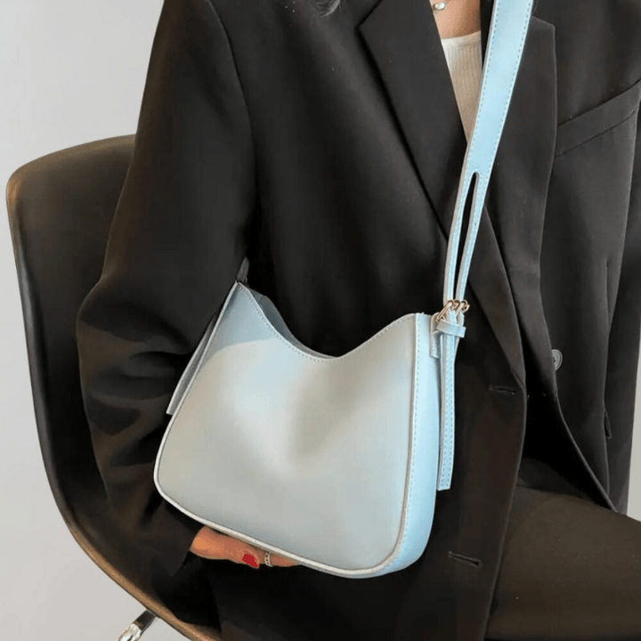 Levoire | Veste Peluche Femme Capuche Douce Tendance Bleu
