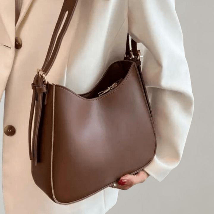 Levoire | Veste Peluche Femme Capuche Douce Tendance Braun