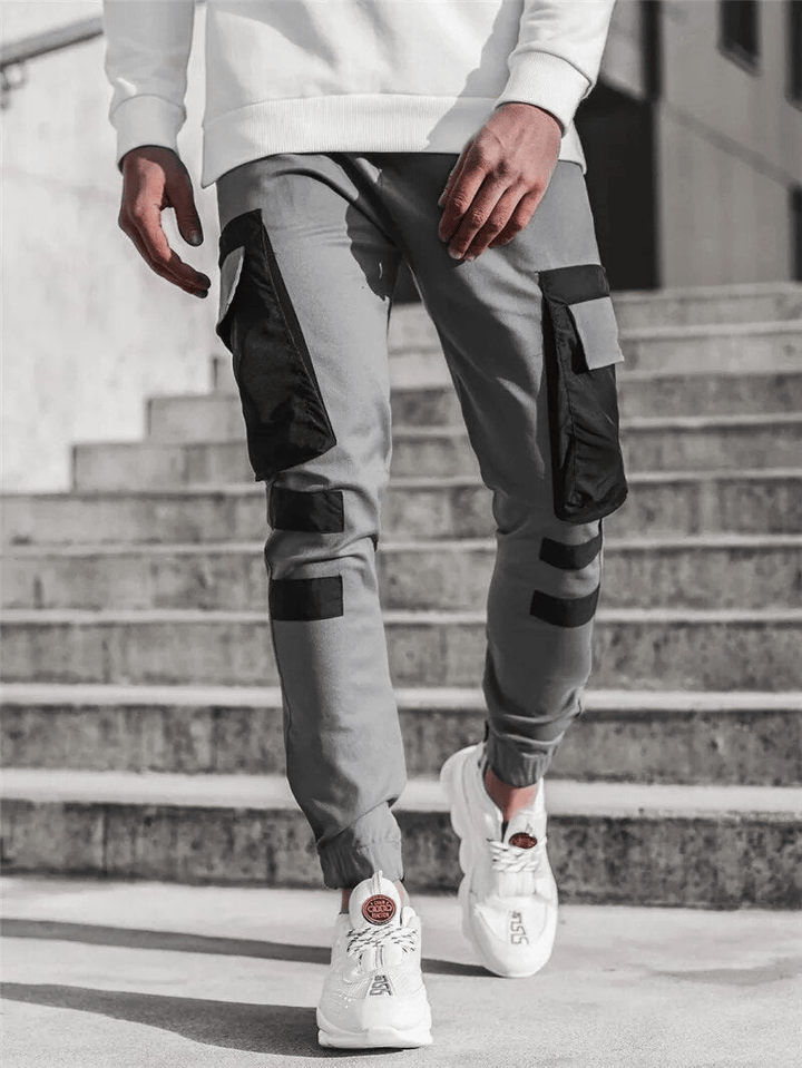 Levoire | Pantalon Jogging Élastique Homme Gris