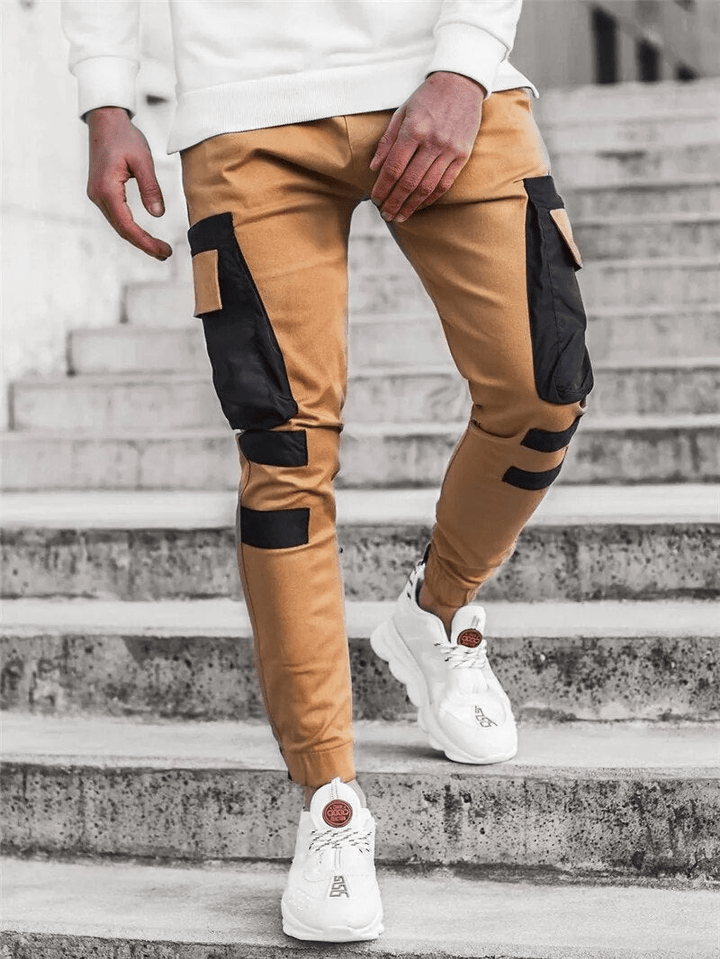 Levoire | Pantalon Jogging Élastique Homme Khaki