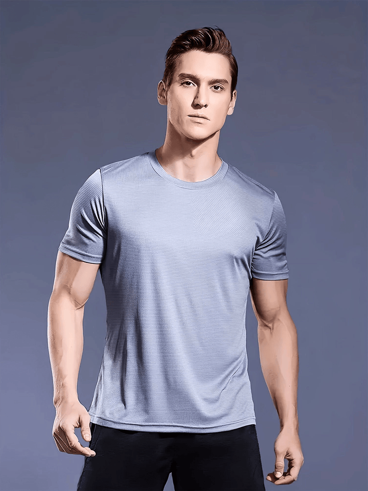 Levoire | Chemises Hommes 6 Pack T-Shirts de Sport pour Hommes Sèche Rapidement & Respirant