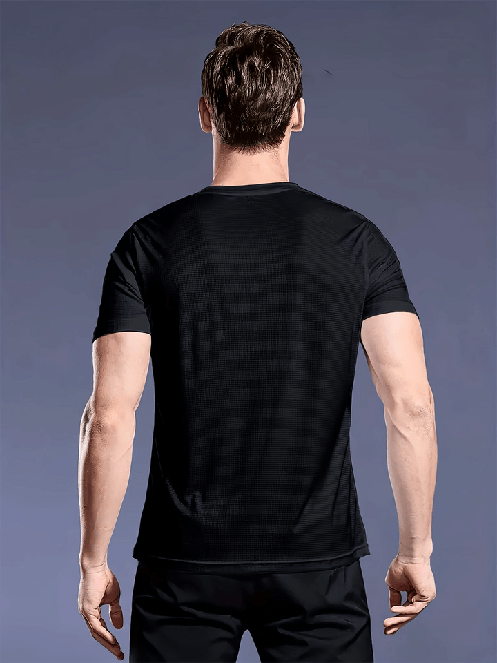 Levoire | Chemises Hommes 6 Pack T-Shirts de Sport pour Hommes Sèche Rapidement & Respirant