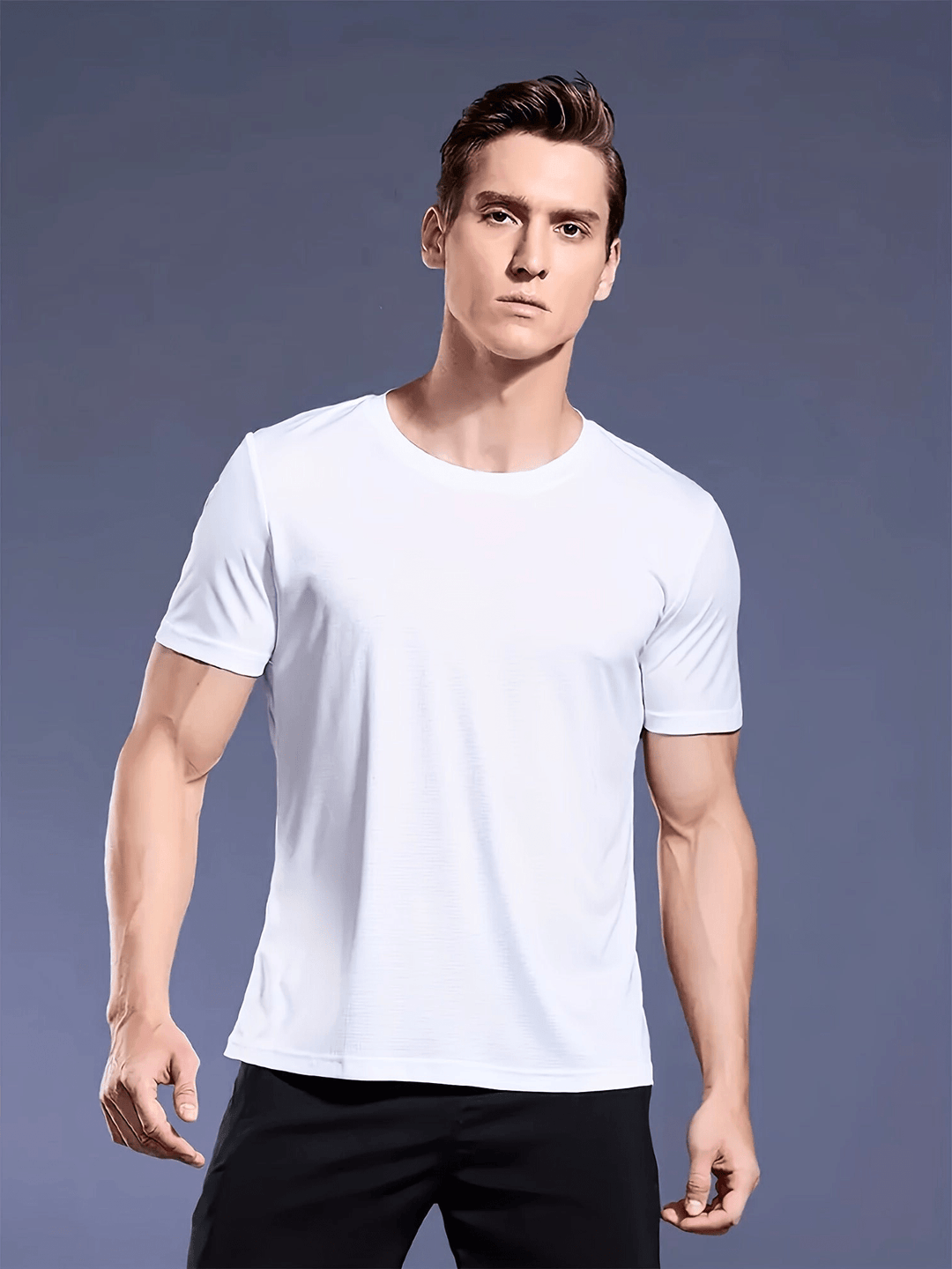 Levoire | Chemises Hommes 6 Pack T-Shirts de Sport pour Hommes Sèche Rapidement & Respirant