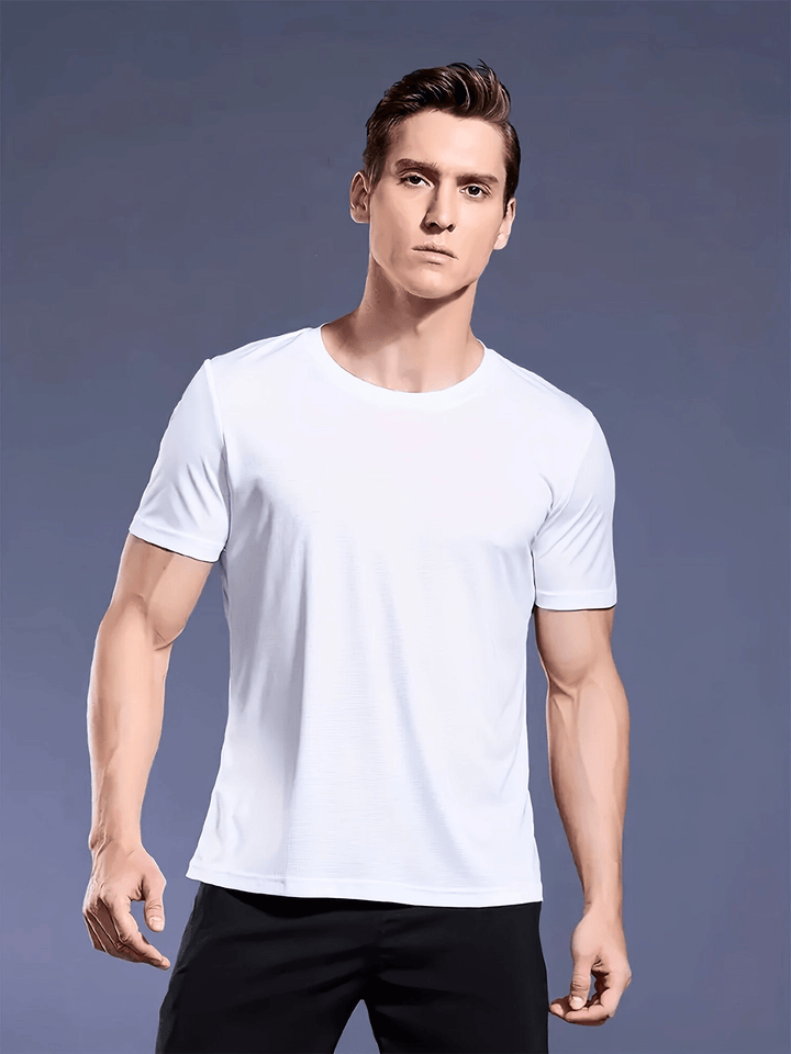 Levoire | Chemises Hommes 6 Pack T-Shirts de Sport pour Hommes Sèche Rapidement & Respirant