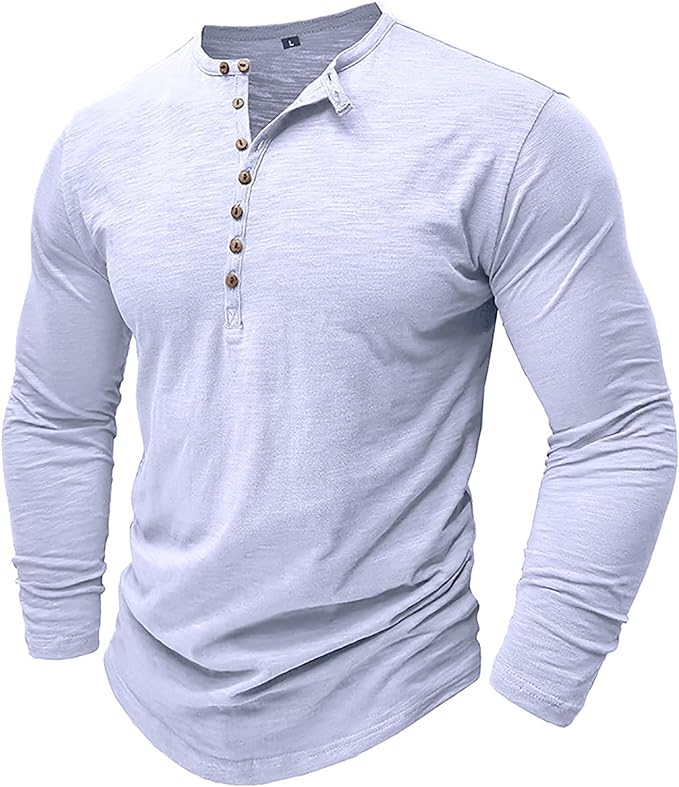 Levoire | Chemise Pour Hommes Décontractée En Coton Respirant, Élégante Et Confortable Blanc