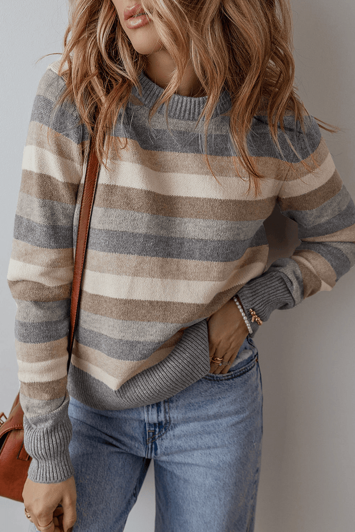 Levoire | Pull tricoté confort femme Gris