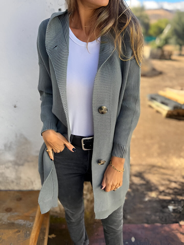 Levoire | Sweat À Capuche Sans Manches Long Gris foncé