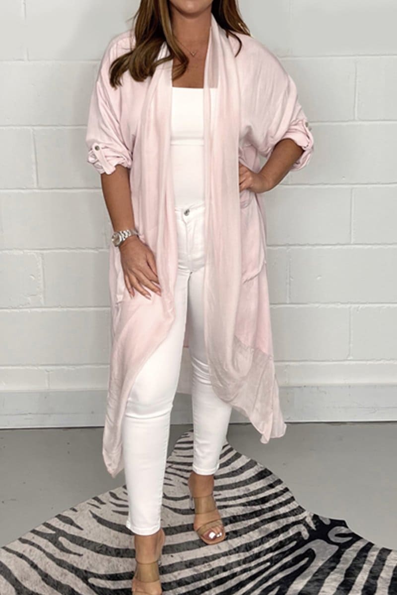 Levoire | Veste En Soie Au Style De All Saints Rosa