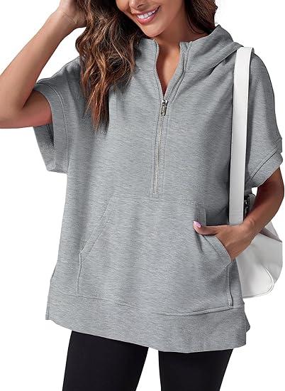 Levoire | Sweat à capuche à la fois élégant et décontracté Gris