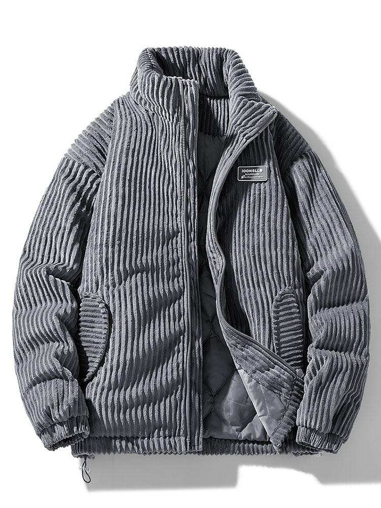 Levoire | Veste En Velours Tendance Gris