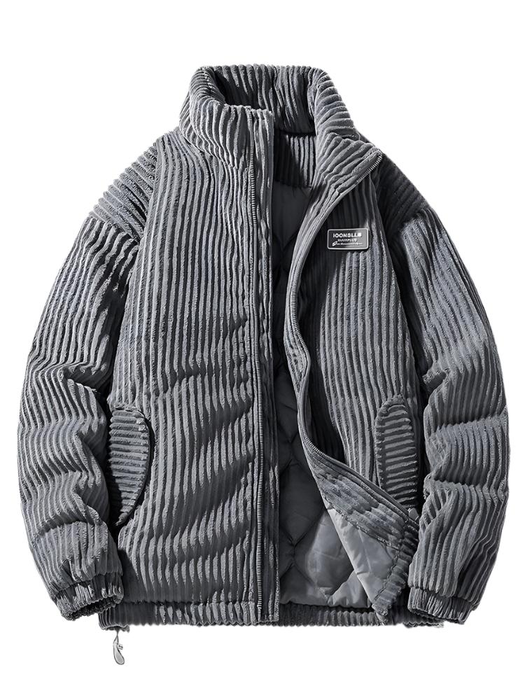 Levoire | Veste Raglan Zippée Gris