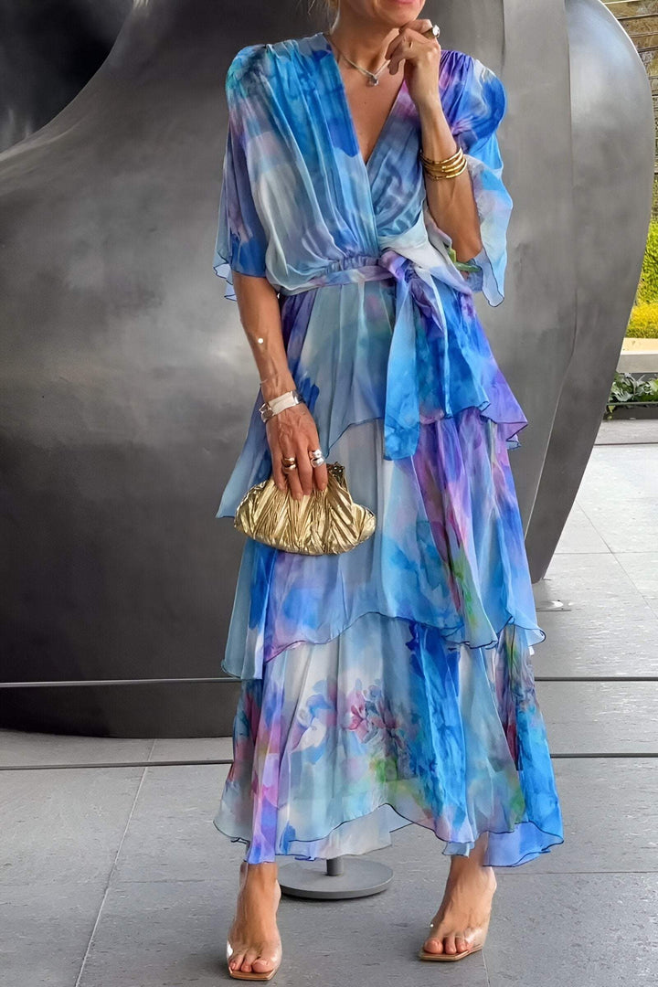 Levoire | Robe En Chiffon Élégante