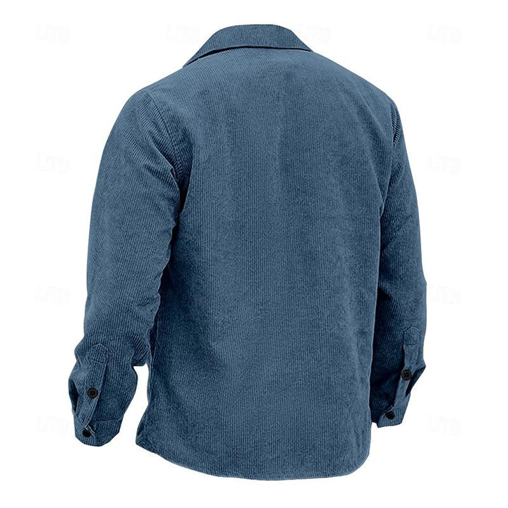 Levoire | Veste Boutonnée Avec Col Pour Hommes
