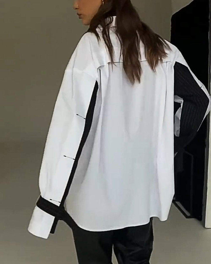 Levoire | Petit Motif À Carreaux Chemise Avec Poche Arrière Et Col