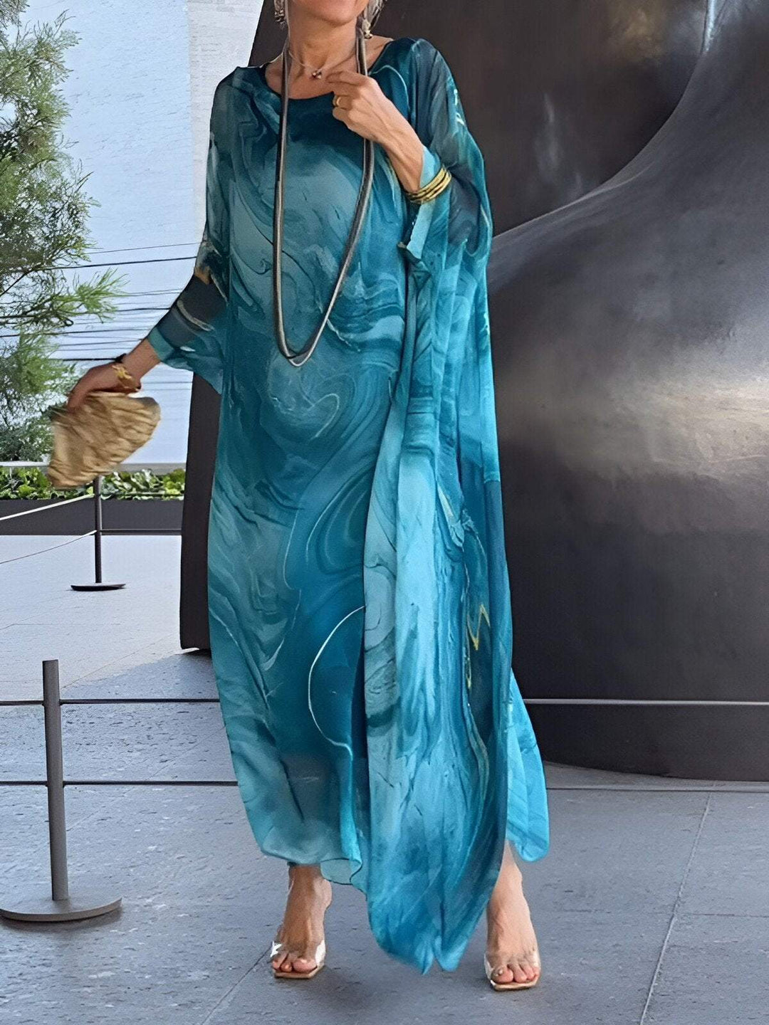 Levoire | Robe colorée et sympa Bleu