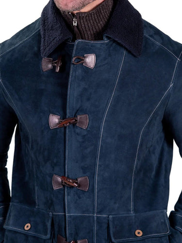Levoire | Poches À Rabat Simplement Boutonnées Veste Isolante En Cuir