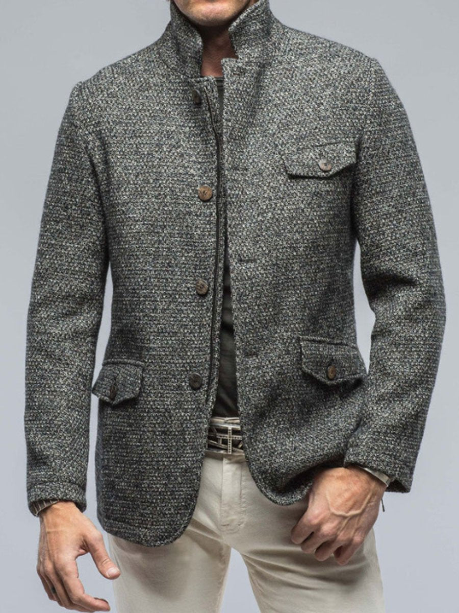 Levoire | Blazer Zippé Style Rétro Décontracté