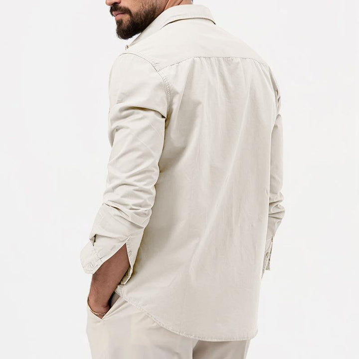 Levoire | Chemise Cargo À Manches Longues Pour Hommes