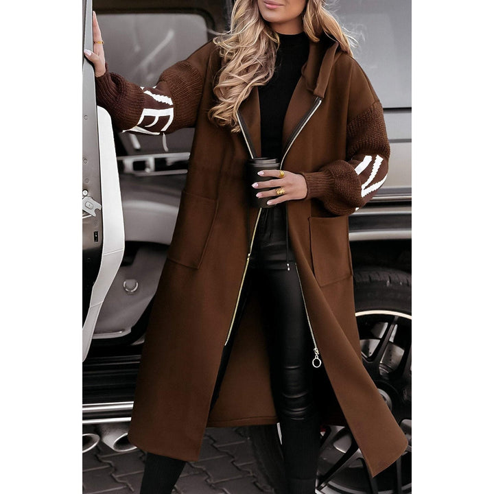 Levoire | Veste Avec Capuche Et Chaleur Braun
