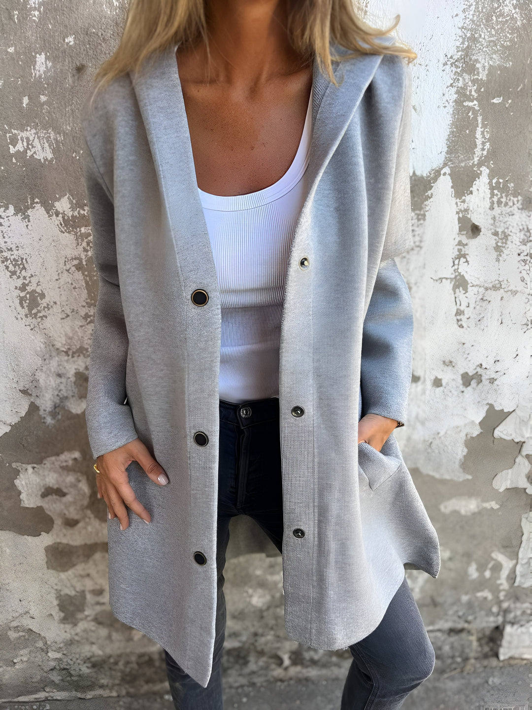 Levoire | Veste Bomber Urbaine Homme Gris