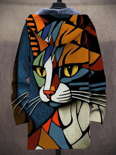 Levoire | Veste Avec Motif De Chats Pour Hommes