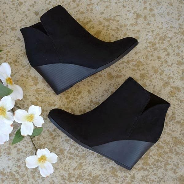 Levoire | Femmes Quotidien Talons Wedge Bottines