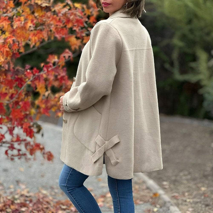 Levoire | Veste Longue À Manches Longues Avec Boutons Et Poches