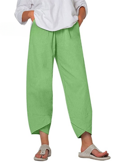 Levoire | Pantalon en lin Vert