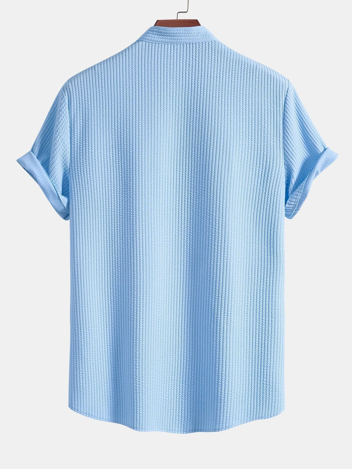 Levoire | Blouse Courte Côtelée Coupe Muscle