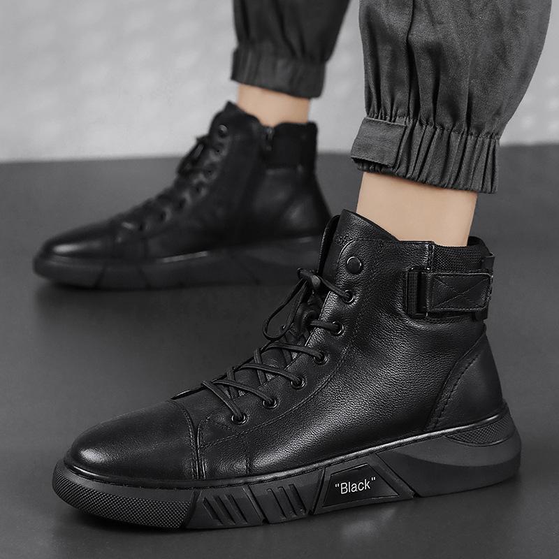 Levoire | Chaussure Pour Homme Noire Durable, Confort Et Durabilité