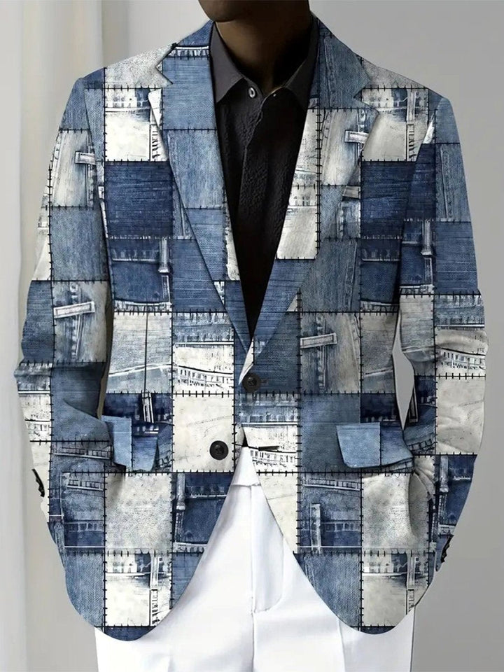 Levoire | Blazer Patchwork en Denim