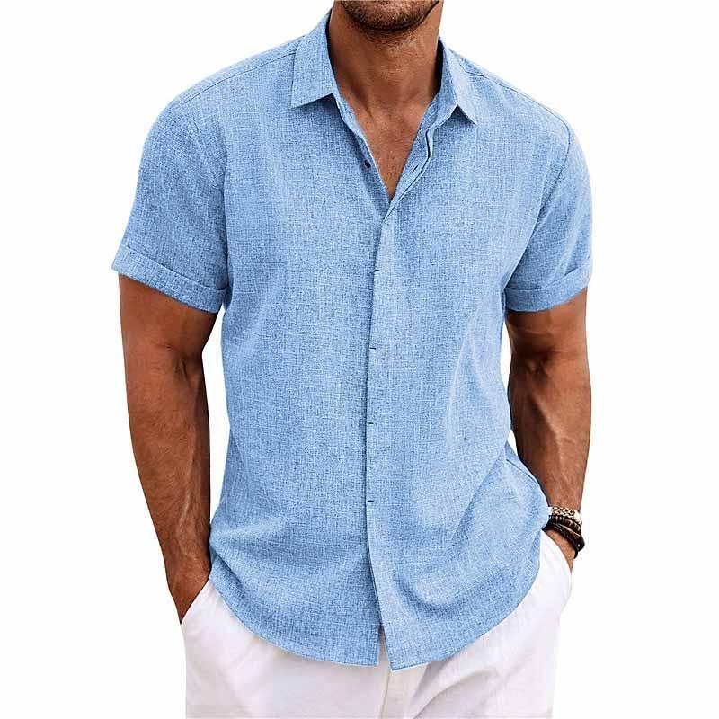 Levoire | Chemise En Lin Fr Homme Bleu clair